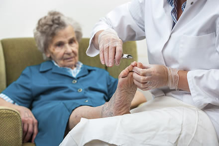 elderly foot care